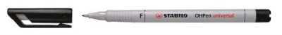 STABILO  Feutre pour Transaprent OHPen encre soluble Pte fine noir