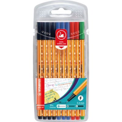 STABILO  Lot de 10 feutres &agrave; pointe fine Point 88 (Import Allemagne)