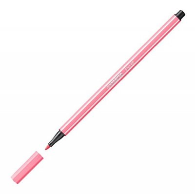 STABILO  Pen 68, 1 Piece of Felt tip, Middle tip Carne Oscuro