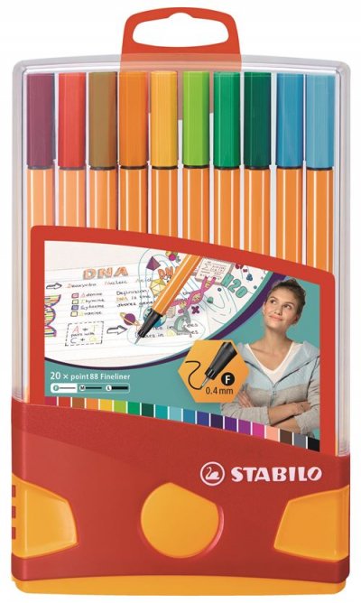 STABILO  Point 88 Colorparade - 20 pcs -  - couleur variant