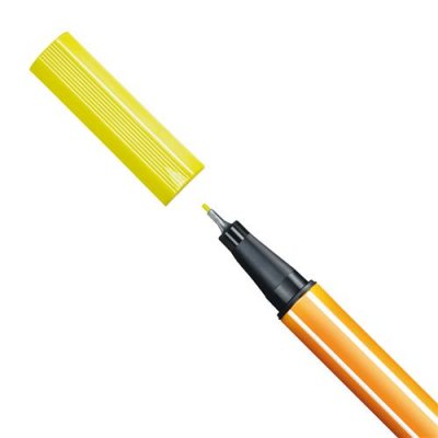STABILO  Point 88 Neon Stylo &agrave; bille fine - Orange Jaune