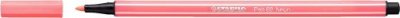 Stabilo Stylo feutre Pen 68, rouge fluo - Lot de 15
