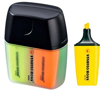 STABILO  Surligneur "Boss Mini", Bo&icirc;te Plastique De 4