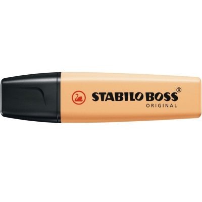 STABILO  Surligneur BOSS ORIGINAL Pastel, sorbet abricot - Lot de 12