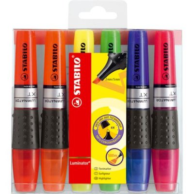 STABILO  Surligneur LUMINATOR, &eacute;tui de 6