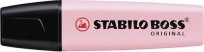 STABILO  Surligneur Pastel Boss Rose. Pointe Biseaut&eacute;e