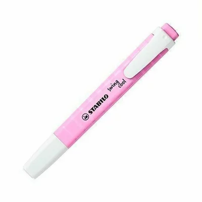 STABILO  Surligneur swing cool Pastel, mauve givr&eacute; - Lot de 12