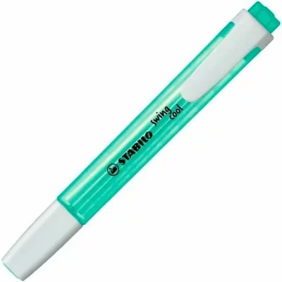 STABILO  swing cool Surligneur turquoise encre &agrave; l'eau 1-4 mm