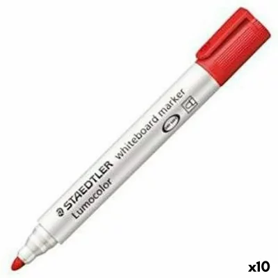 STAEDTLER  351-2 Marqueur pour tableau blanc Lumocolor, Rot, 1 St&uuml;ck