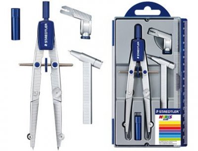STAEDTLER  - Compas Noris Club 550 02, longueur: 156 mm