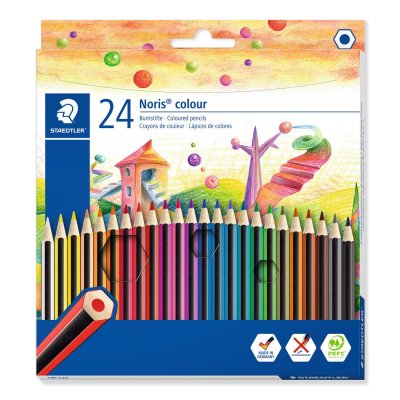 STAEDTLER  farbstifte noris colour karton 24 farben