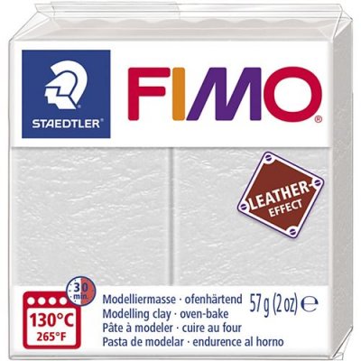 GRAINE CR Staedtler Fimo argile &agrave; modeler &agrave; effet d'apprentissage blanc ivoire