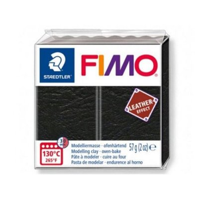 GRAINE CR Staedtler Fimo argile &agrave; modeler &agrave; effet d'apprentissage noir