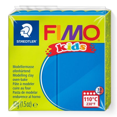 STAEDTLER  - Fimo kids - Pain P&acirc;te &agrave;&nbsp; Modeler 42 g Bleu