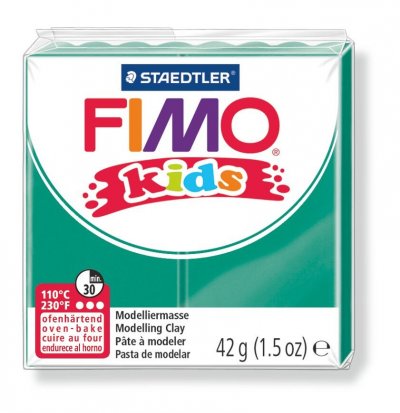 STAEDTLER  - Fimo kids - Pain P&acirc;te &agrave;&nbsp; Modeler 42 g Vert