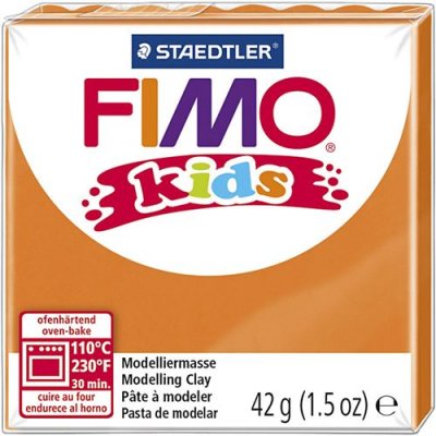STAEDTLER  Fimo Kids p&acirc;te &agrave; modeler pour enfants 42 grammes orange
