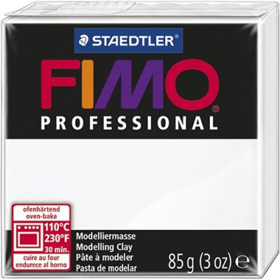 STAEDTLER  - Fimo Professional - Pain P&acirc;te &agrave;&nbsp; Modeler 85 g Blanc