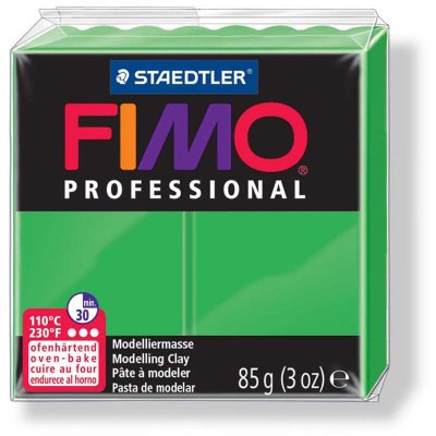 FIMO Staedtler -  Professional - Pain P&acirc;te &agrave;&nbsp; Modeler 85 g Vert