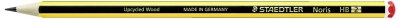 STAEDTLER  HB2 Noris Pencil Lot de 6 crayons &agrave; rayures jaunes et noires
