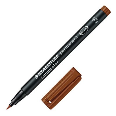 STAEDTLER  Lumocolor Marqueur Permanent 313s, Marron (313-7)