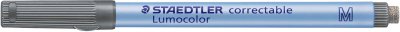 STAEDTLER  Marqueur Ohp Lumocolor Correctable Noir, &Eacute;criture Moyenne