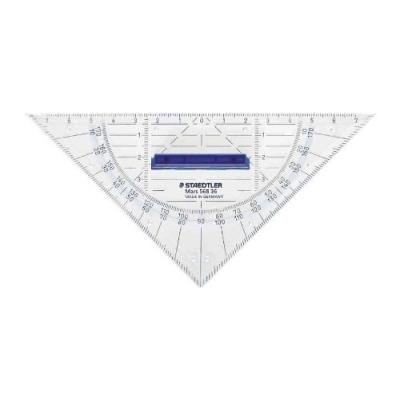 GENERIQUE Staedtler mars equerre g&eacute;om&eacute;trique hypoth&eacute;nuse 16 cm + poign&eacute;e 568 36