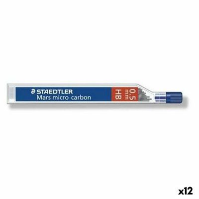 STAEDTLER  Mine Mars carbone 200, degr&eacute; de duret&eacute;: 2H - Lot de 2