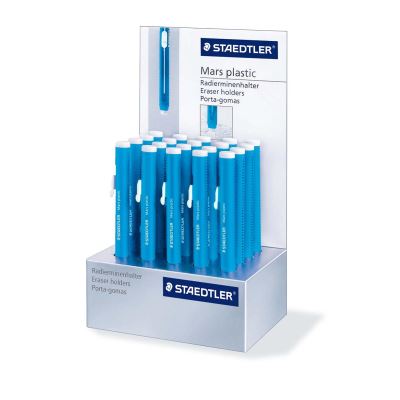 GENERIQUE STAEDTLER stylo-gomme Mars Plastic, pr&eacute;sentoir carton de 20