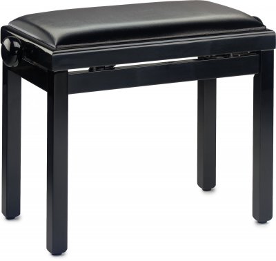 STAGG  21263 Banquette pour Piano 55 x 32 cm Noir brillant