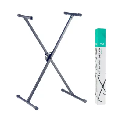 STAGG  KXS-A35 BK Support pour clavier en X - Noir