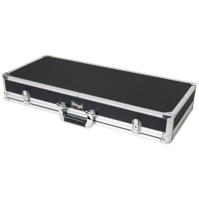 STAGG  UPC-688 &Eacute;tui pour P&eacute;dale d'effets de guitare Argent&eacute;