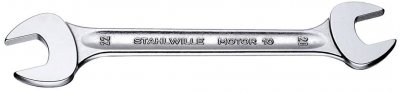 STAHLWILLE  10 16 X 17 10 Cl&eacute; &agrave; fourche double, 16 x 17 mm, Argent