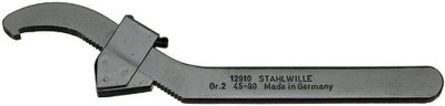 STAHLWILLE  44010001 12910 GR. 1 20-42 VERSTELLBARER HAKENSCHLUESSEL Cl&eacute; &agrave; crochet
