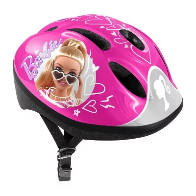 STAMP  Bicycle Helmet S Barbie Fille, Pink, Taille-S