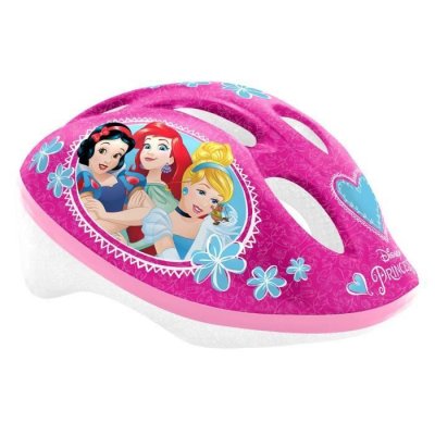 STAMP - Princess Disney Casque de v&eacute;lo, C887100S, Pink/White, Taille-S