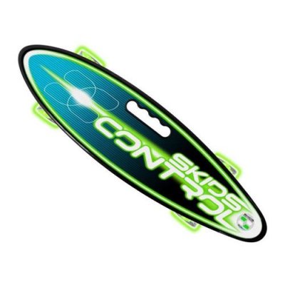  Stamp Skateboard 24 X 7 Skids Control Avec Poign&acute;E Et Roues Lumineuses