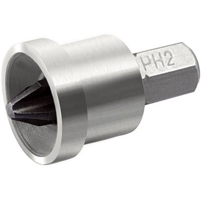 STANLEY  016137 Embout magn&eacute;tique pour vis cruciformes PH2 &agrave; but&eacute;e