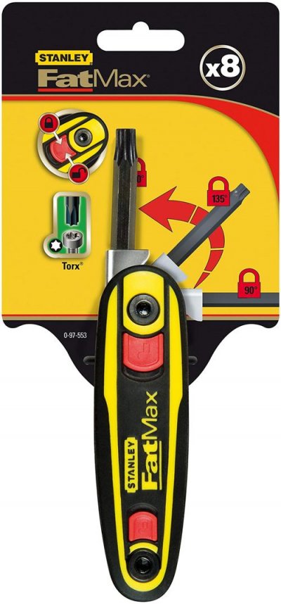 STANLEY  1 Jeu De Cl&eacute;s Torx Verrouillables Fatmax&reg; - Cl&eacute;s M&eacute;triques