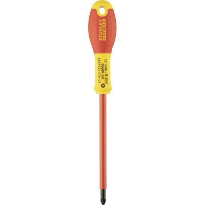 STANLEY  1 Tournevis Pozidriv Isol&eacute; 1000v Fatmax Pz2 X 125 Mm