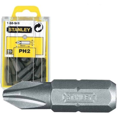 STANLEY  168946B Embout Phillips No. 2 25 Mm Import Grande Bretagne