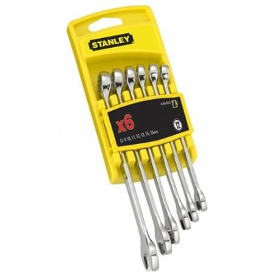 STANLEY  4-94-646 Cle mixte - jeu de 6pi&egrave;ces, Multicolore