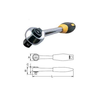 STANLEY  - Cliquet microtough 1/4' a ejection rapide - 4-85-576