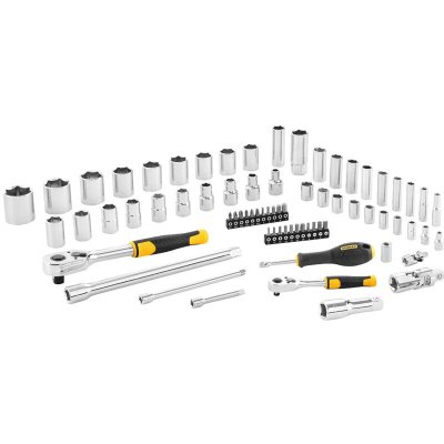 STANLEY  Coffret de douilles 1/4"" + 1/2"", jeu de 72 pcs - STMT82831-1