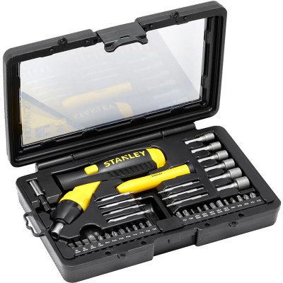 STANLEY  Coffret tournevis articul&eacute; 38 pi&egrave;ces