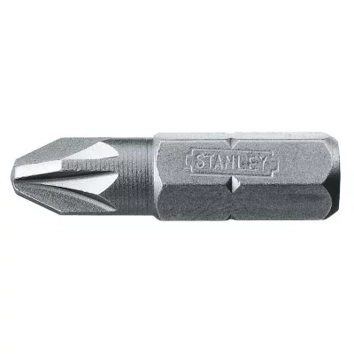 STANLEY  - Embout de vissage pozidriv pz3 25mm - 25pieces - 1-68-953