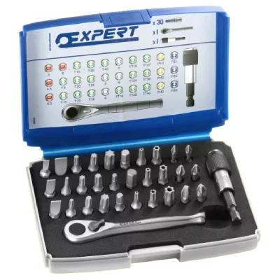 BRITOOL Stanley expert - coffret d'embouts 1/4"" - 32 pi&egrave;ces - e131702