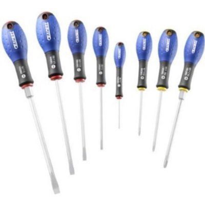 FACOM Stanley Expert - Jeu de 8 tournevis fente-Phillips-Pozidriv - E160907