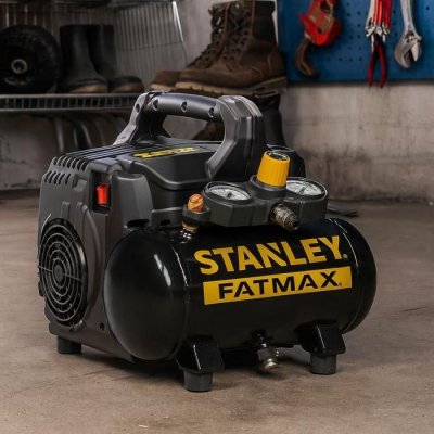 STANLEY  Fatmax 101/8/6SI DST 101/8/6 Silent Air Compresseur