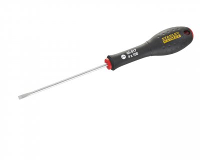 STANLEY  Fatmax Flat Electrician Screwdriver 4x100 Mm Argent&eacute;