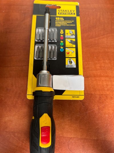 STANLEY  Fmht0 62691 Maxi S Tournevis &Agrave; Cliquet Avec 12 Embouts